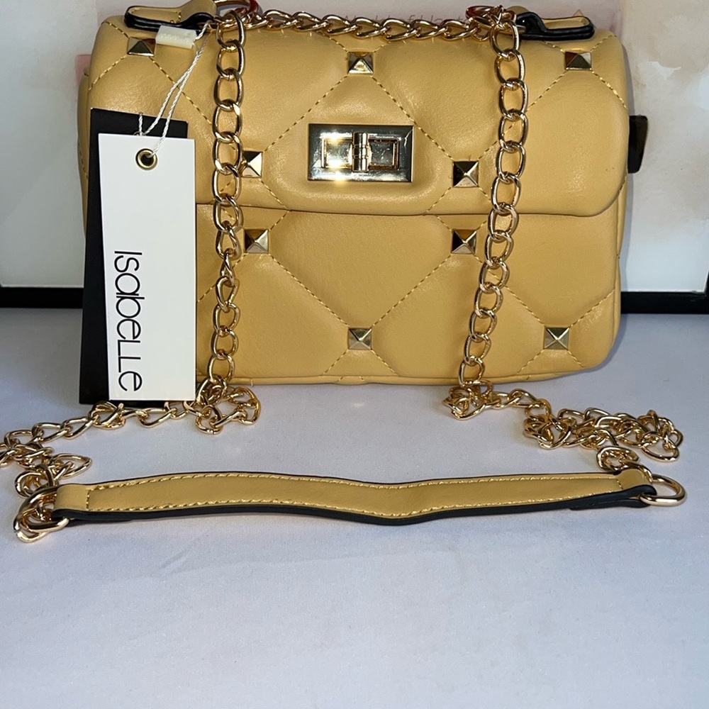 Isabelle Vegan leather Studded Crossbody Bag - Picture 11 of 16